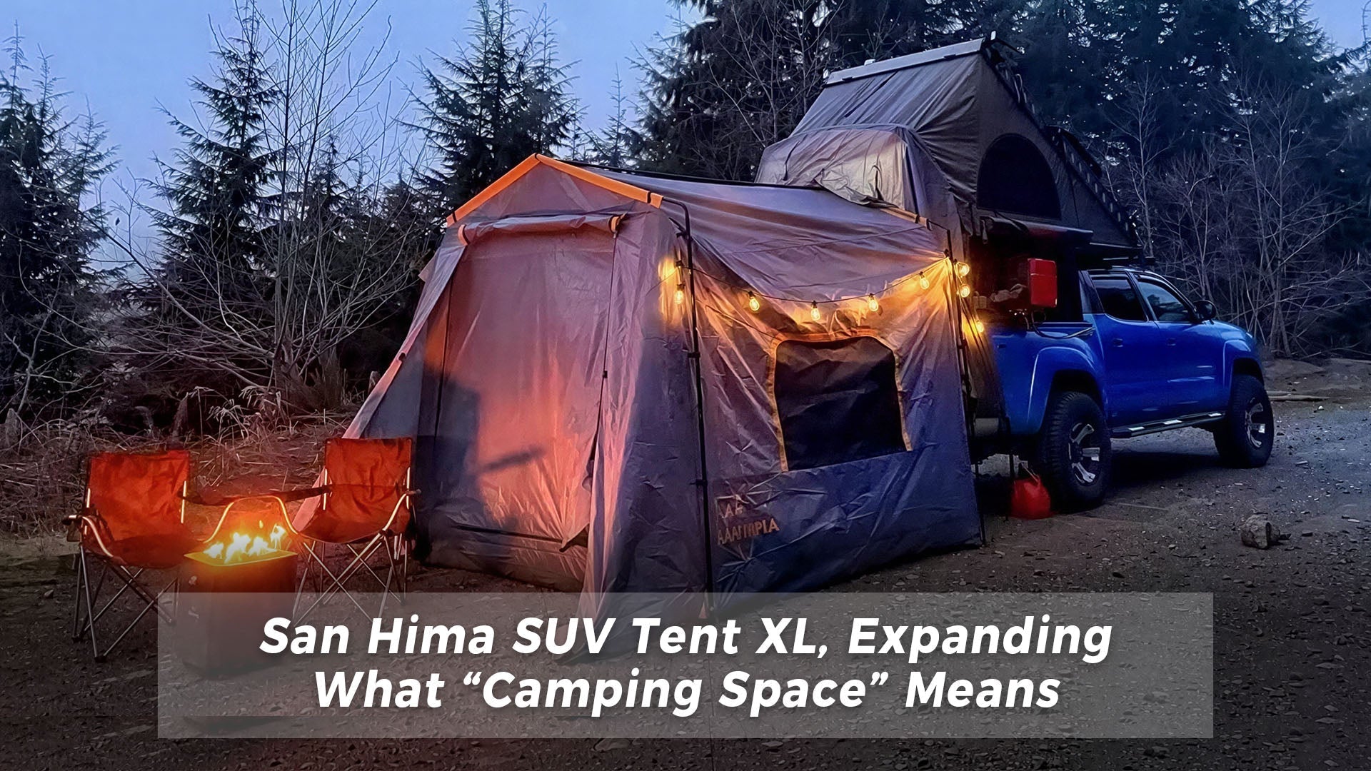 San Hima SUV Tent XL, Expanding What Camping Space Means