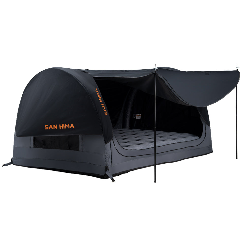 San Hima Double Air Swag Camping Swags Dome Tent Free Standing 8.66 in Air Mattress