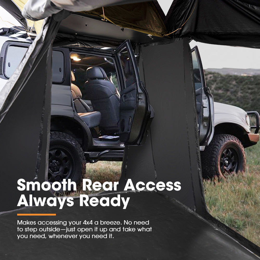San Hima Jervis Rooftop Tent Annex w/ Floor Camping Shade
