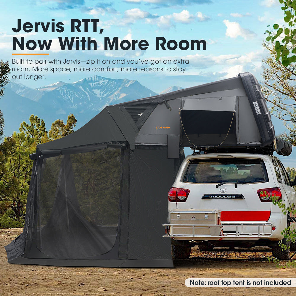 San Hima Jervis Rooftop Tent Annex w/ Floor Camping Shade
