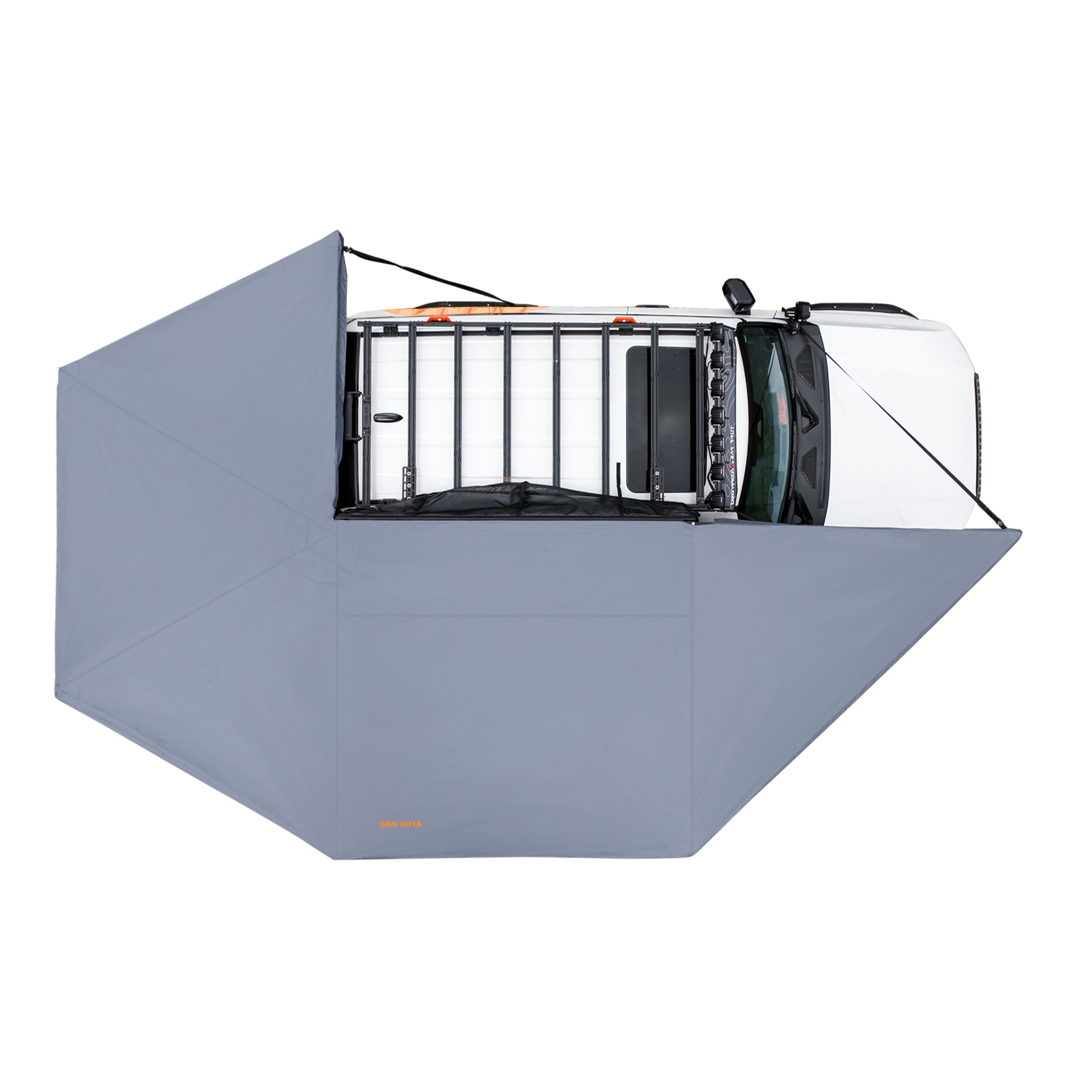 San Hima 270° Free-Standing Awning 129.2 sq.ft Passenger Side