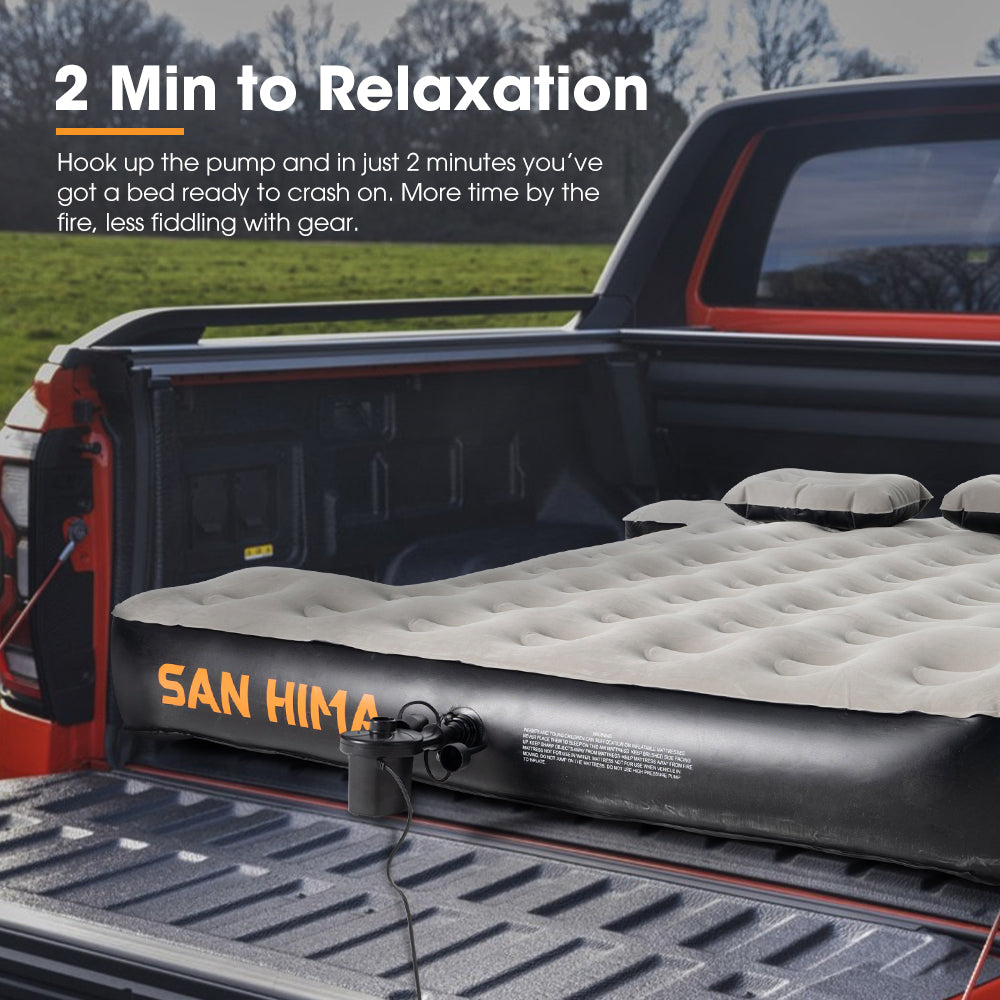 San Hima Truck Bed Air Mattress for 6-6.5ft Full Size Regular Truck