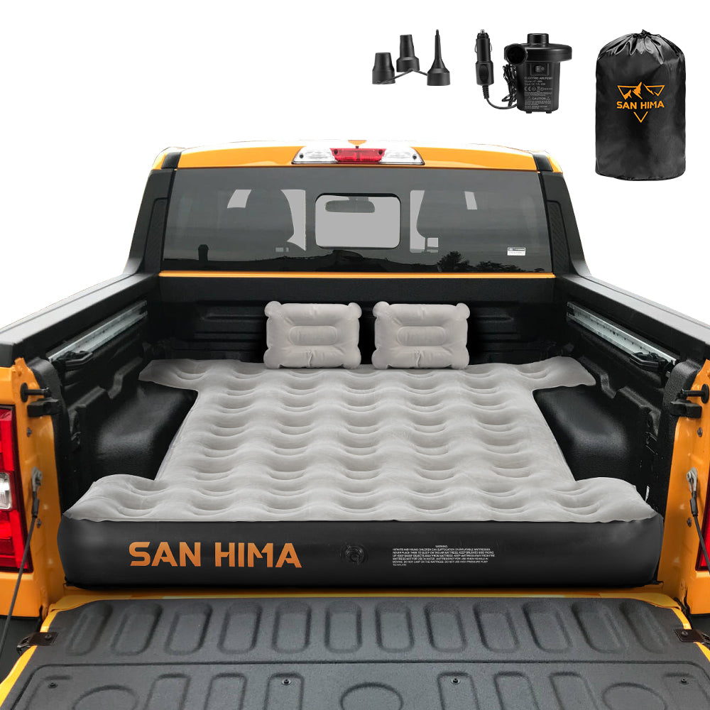 San Hima Truck Bed Air Mattress for 5.5-5.8ft Full Size Short Truck