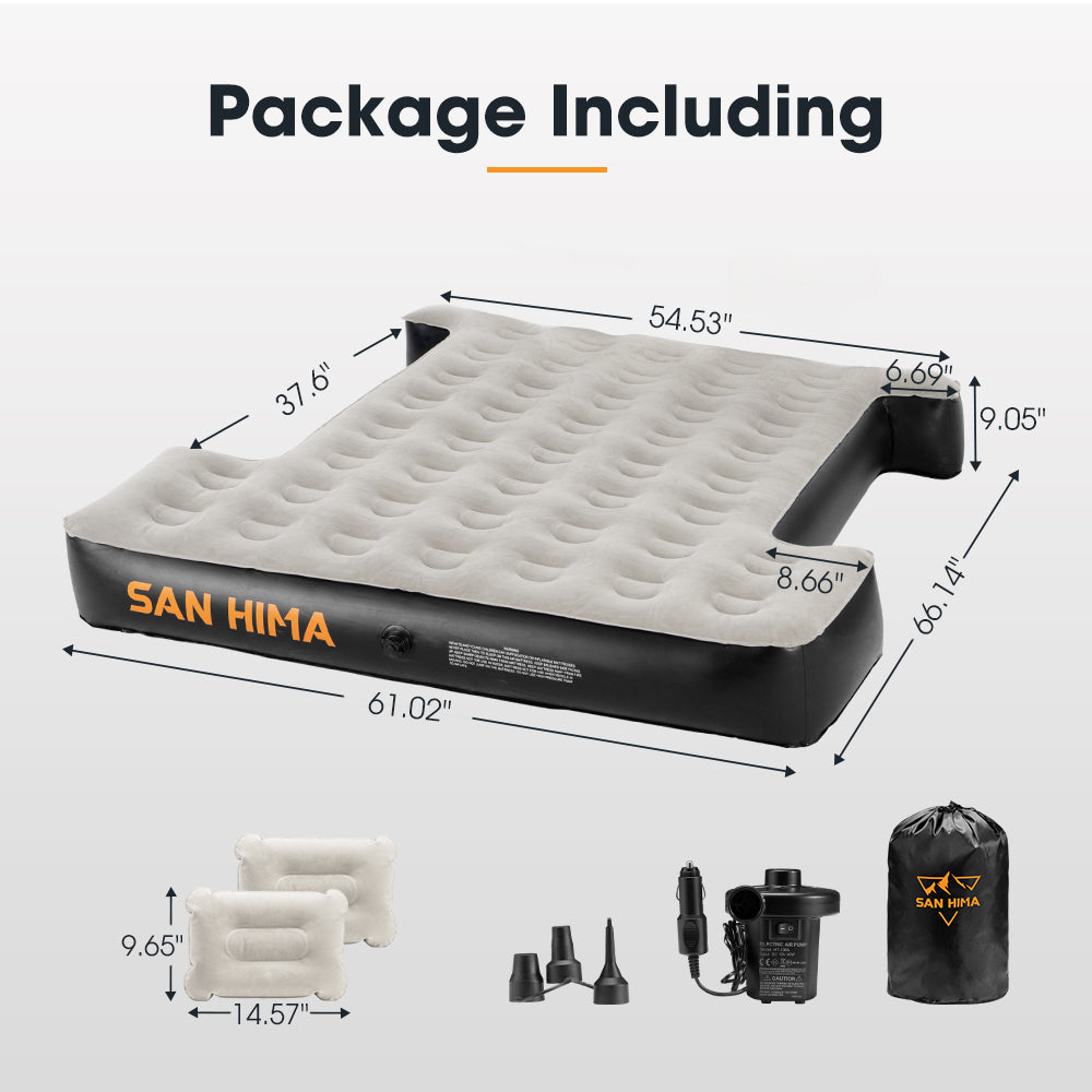 San Hima Truck Bed Air Mattress for 5.5-5.8ft Full Size Short Truck