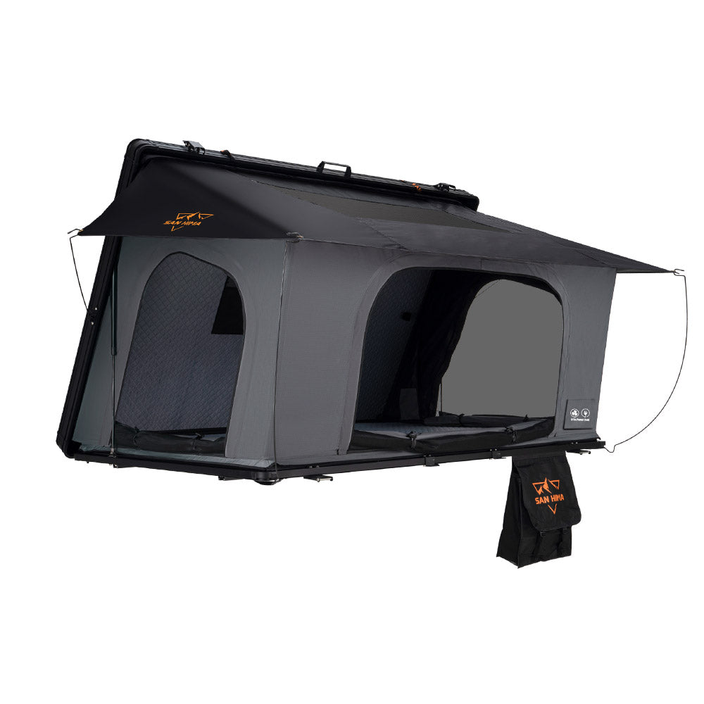 San Hima Hotham Side Roof Top Tent Hardshell With Ladder Camping 4WD