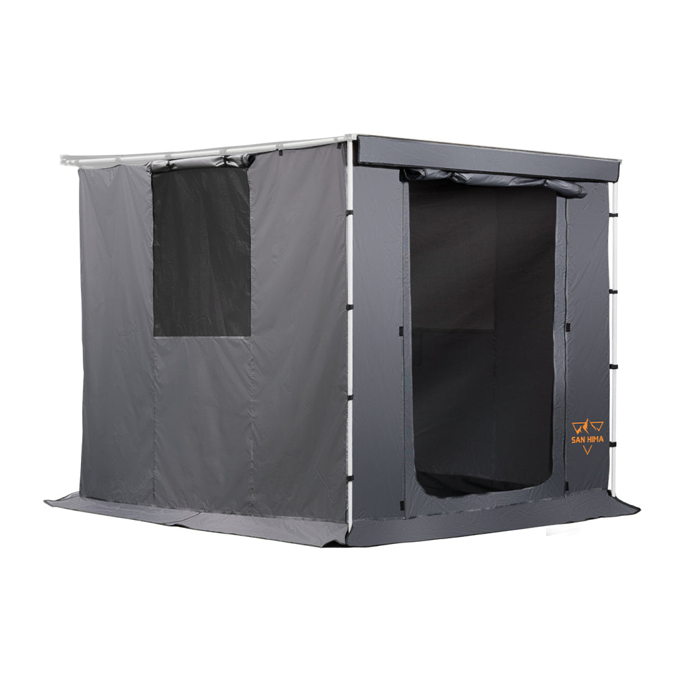 San Hima Awning Room w/ Floor 6.6ft x 8.2ft Camping Shade