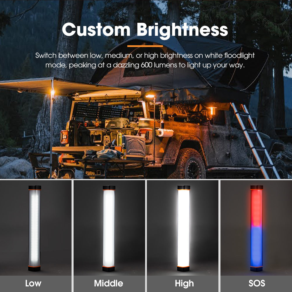 San Hima LED Torch Light 6000mAh Power Bank Rechargeable Flashlight Portable