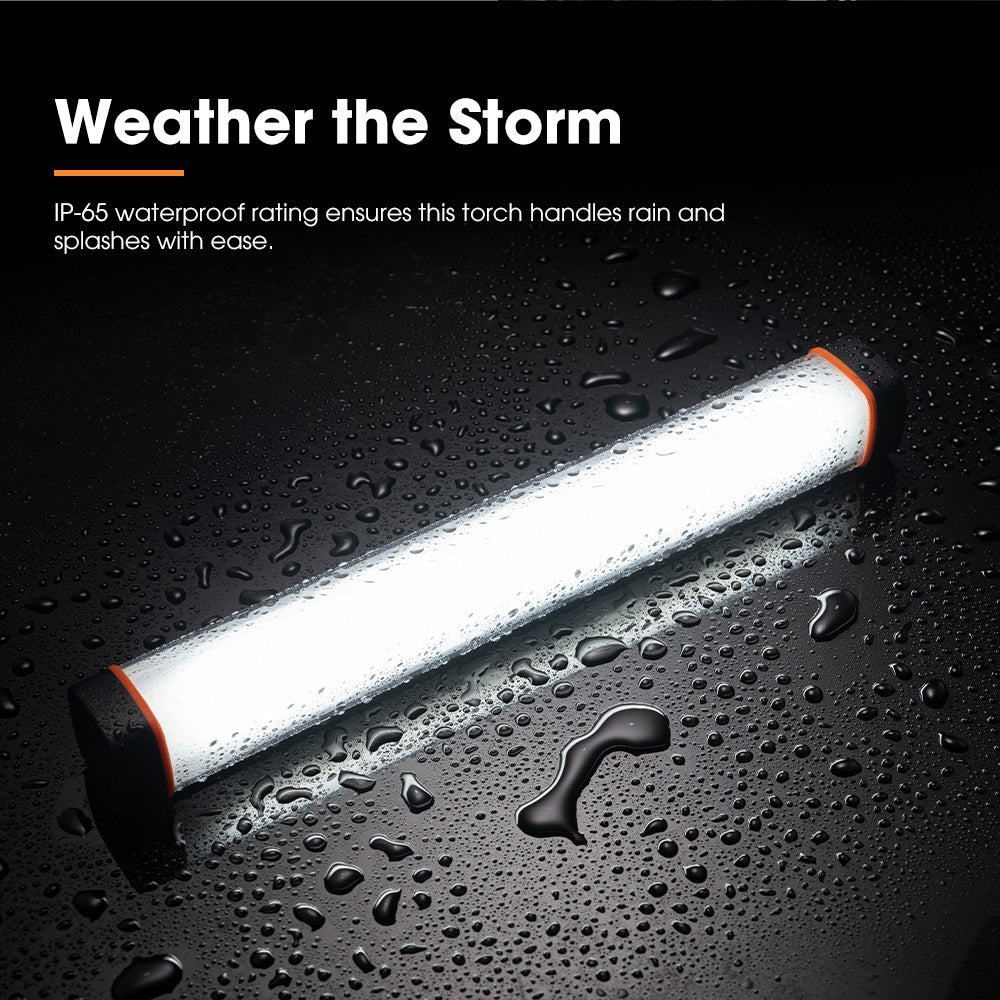 San Hima LED Torch Light 6000mAh Power Bank Rechargeable Flashlight Portable