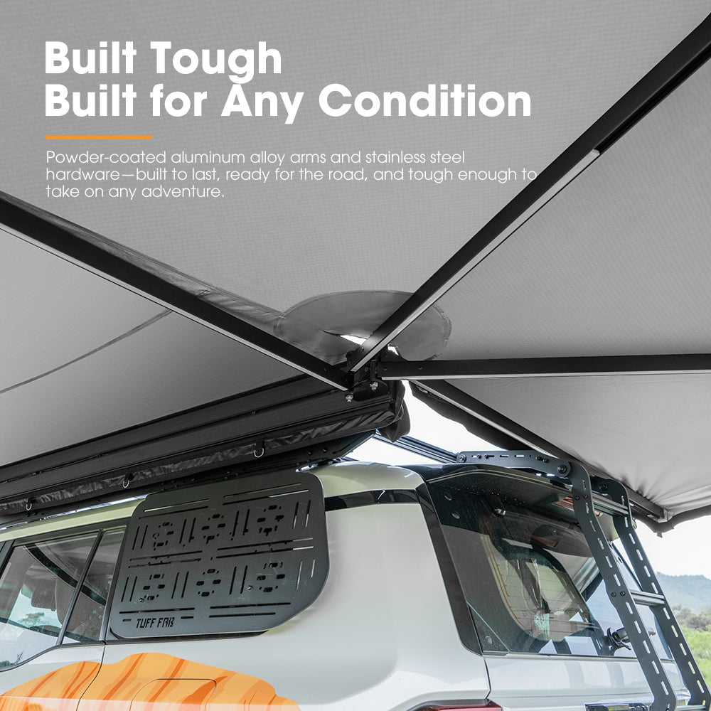 San Hima 270° Free-Standing Awning 129.2 sq.ft Driver Side
