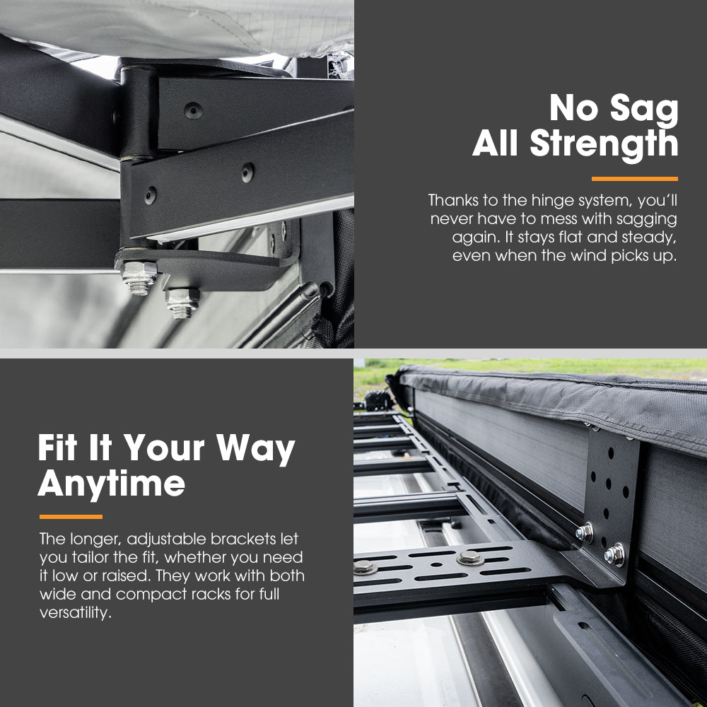 San Hima 270° Free-Standing Awning 129.2 sq.ft Passenger Side