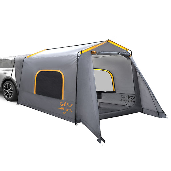 cargo tent San Hima SUV Tent for Camping with Gull Wing Awning 8'Lx8'Wx7.6'H