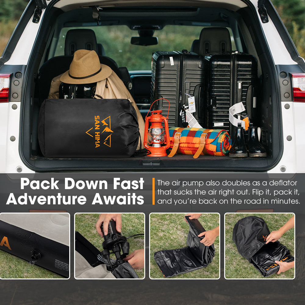 San Hima Truck Bed Air Mattress for 5.5-5.8ft Full Size Short Truck