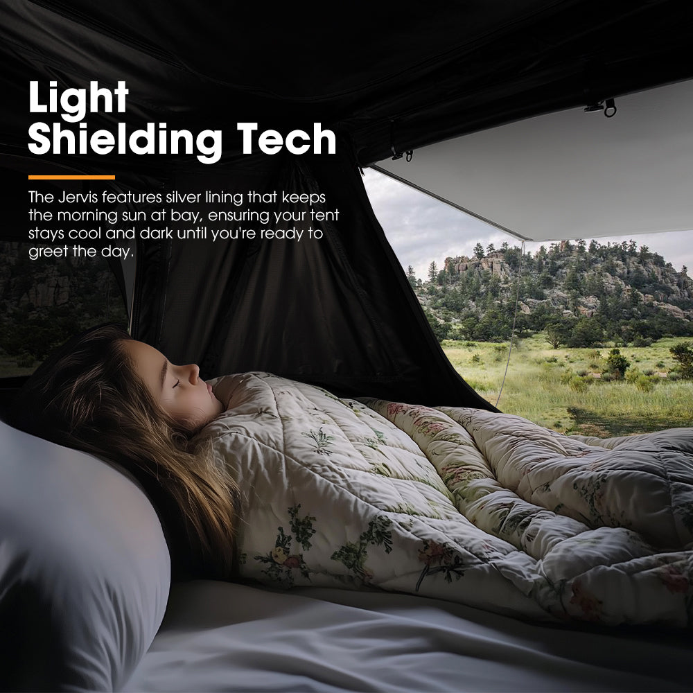 San Hima Jervis Rooftop Tent Hardshell w/ Ladder Camping Waterproof