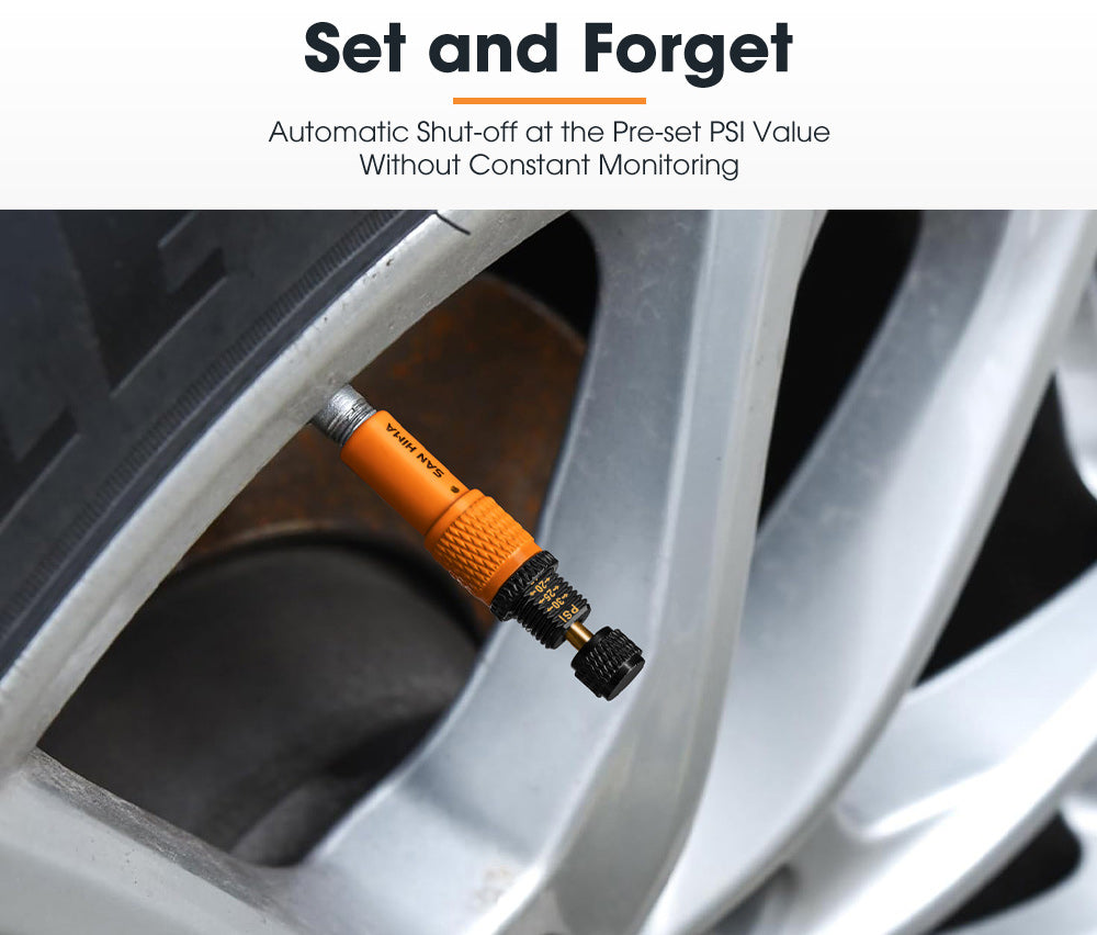 SAN HIMA Automatic Tire Deflator Kit 10-30 PSI, Air Down Tire